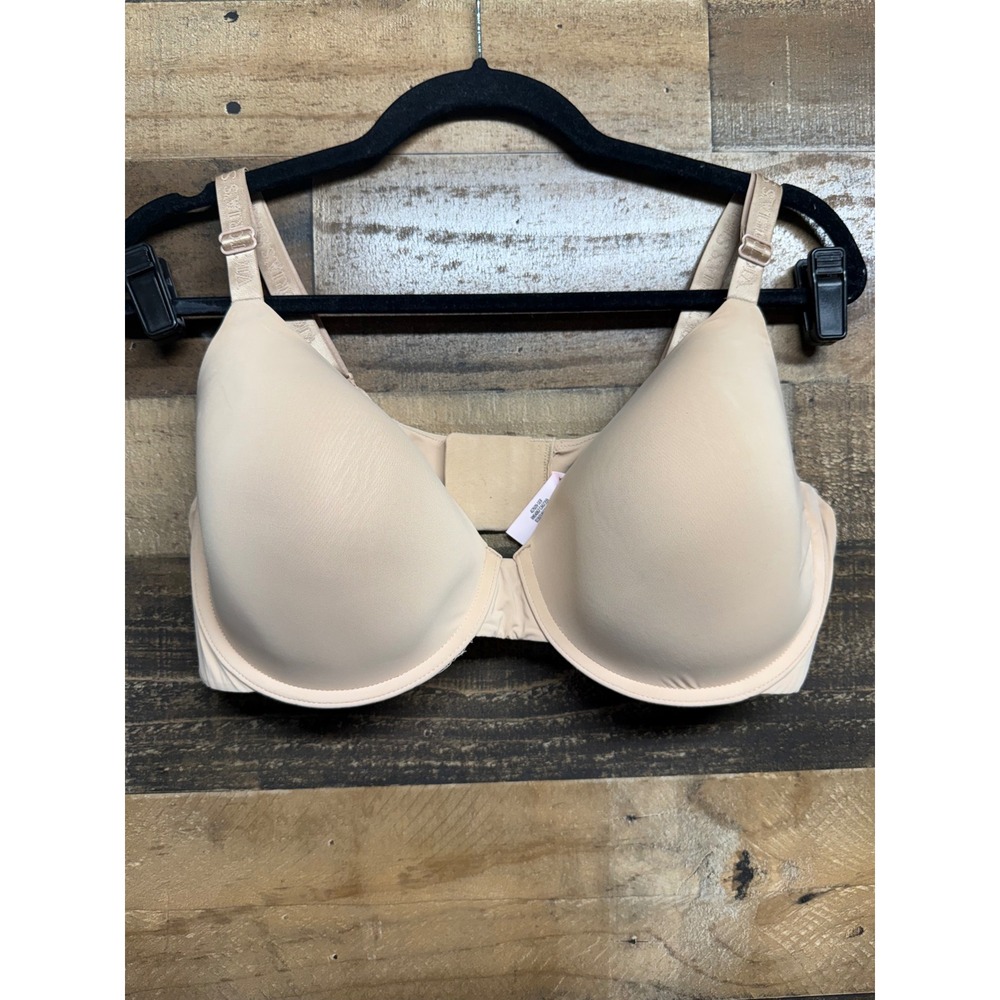 Victorias Secret T-Shirt Lightly Lined Full Coverage Bra Beige 40DD E90